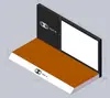 Suporte de exibição de acrílico personalizado, produtos de acrílico, suporte de mesa para produtos digitais e eletrônicos, impressão UV de fábrica