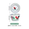 Estilo Retro Mercado de Pollo Grande Olla Vieja Caliente Vientre Peludo Rodaja de Cintura Ingredientes Pequeños Cuenco de Encimera Plato para Aceite Cuenco Vajilla de Melamina Plato Redondo
