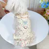Ropa para Perros y Gatos, Ropa para Mascotas, Faldas Florales de Primavera y Verano, Faldas de Princesa Frescas y Lindas, Bichón Frisé Delgada y Transpirable