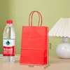 [Pequeño al por mayor] Bolsas de Tote de Papel Kraft de Colores, Bolsas de Regalo, Bolsas para Llevar, Bolsos de Mano para Regalo en Stock