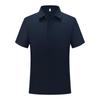 40 seda mercerizada solapa manga corta mameluco polo camisa verano camiseta camisa cultural ropa de empleado logo Guangzhou