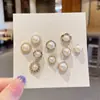 Conjunto de alfinetes de cintura para calças artefato de cintura fixador de roupas saia fivela anti-luz broche de pérola atacado feminino