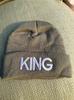 Explosiones Domésticas Europeas y Americanas KING Gorro de Punto Bordado AliExpress QUEEN Pareja Invierno Sombrero de Lana para Mujer