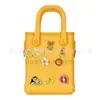 Bolsa de almacenamiento portátil de EVA con agujeros para bricolaje, bolsa de playa de EVA, monedero de gelatina impermeable