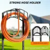 Nuevo Soporte de Manguera de Jardín para Exteriores Transfronterizo, Soporte Independiente para Césped con Diseño Desmontable para Almacenamiento