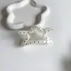 Pinza de garra de lunares estilo coreano para mujer, nuevo modelo 2026, accesorio para el cabello de alta gama, pinza de tiburón para la parte trasera de la cabeza, pasador premium