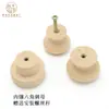 Manijas de Madera Blanca de un Solo Agujero al por Mayor para Cajones de Muebles y Puertas de Gabinetes, Manijas de Madera Maciza, Madera de Loto, Madera de Haya, Manijas Redondas