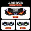 Luz Decorativa Universal para Coche Luz de Advertencia Solar Ojo de Diablo Dinámico Luz de Expresión LED Luz Ocular con Ventosa para Ventana de Coche