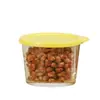 Caja de almacenamiento de vidrio de grado alimenticio específica para refrigerador de pepinillos, frasco mini para almacenar pepinillos, tazón pequeño para kimchi