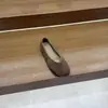 Zapatos Planos de Cuero Suave Estilo Coreano con Boca Baja para Mujer Modelo Nuevo 2026 Zapatos de Ante sin Cordones para Fiesta Suela Suave Zapatos de Abuela