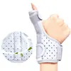 Muñequera deportiva, estabilizador de vaina tendinosa para esguince de muñeca, correa protectora para el pulgar, estabilizador de dedos integrado