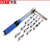 Conjunto de 15 peças com chave de torque pré-ajustada de 1/4, torque de 2-25 nm, ferramenta de torque para bicicleta