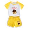 ROBLOX Conjunto de Verano para Niños 2023 Nuevo Algodón Camiseta de Manga Corta para Niños Shorts Casual Delgados Conjunto de Dos Piezas