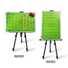 Tablero Táctico Grande tipo Atril de Aleación de Aluminio para Fútbol y Baloncesto para Entrenadores, Magnético y Borrable, Tamaño 60*40cm