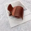 Pinzas para el cabello de moda y sencillas disponibles en varios colores, Venta directa de fábrica, Soporta venta al por mayor mixta, Peine y Pinzas para el cabello de coleta para peinado