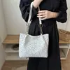 Bolso tote para el hombro y cruzado, fresco y moderno, estilo casual y simple para mujer, estampado 2026, gran capacidad para compras