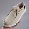 Zapatos Casuales de Lona Talla Grande Temu Xiyin Mocasines para Hombre Zapatos de Tela Zapatos de Pescador Mocasines de Lona