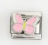 Nueva Serie de Pulseras Modulares Estilo Italiano Serie Mariposa Estilismo Personalidad Ensamblaje Cadena