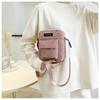 Veludo 2022 Nova Moda Bolsa de Ombro Bolsa Feminina Casual Ao Ar Livre Bolsa Crossbody Campus Portátil Estilo Coreano Bolsa Feminina