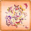 Bufanda de Seda Mai Tong Estilo Japonés y Coreano Pequeño Fresco Mariposas Bailando Mujeres Bufanda de Seda Bufanda Bufanda AliExpress