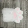 Guantes con Patas de Gato, Lindas Garras de Gato de Convenciones de Anime, Estilo Tiktok, Garras de Animal Súper Adorables que Hacen Sonido de Chirrido, con Uñas y Textura Peluda
