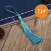 Atacado de Fábrica Ornamento Pendurado Estilo Antigo Marcador de Página Leque Festivo Tassel Colorido Embalagem Presente Cortina Pequeno Tassel