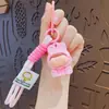 Nuevo Llavero de Felpa de Dibujos Animados Amalilith Colgante para Bolso de Mujer Llavero de Coche Pequeño Regalo Creativo Venta al por Mayor