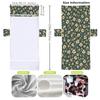 Capa de cadeira de praia de microfibra exclusiva transfronteiriça, toalha reclinável, bolsa de toalha de praia, impressão digital 3D, série floret