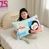 Almohada de Frijol de Dibujos Animados Terciopelo de Leche Núcleo de Almohada Infantil Cubierta de Almohada Linda para Bebé Extraíble y Lavable Núcleo de Almohada para Siesta Venta al por Mayor