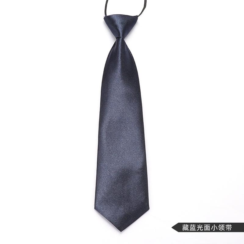 藏蓝光面小领带.jpg