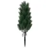 Venta al por mayor del fabricante Cola de Perro Navideña Artificial Árbol Agujas de Pino Hierba de Pino Decoraciones Decorativas de Arborización Árbol de Navidad en Maceta para Jardín