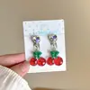 Pendientes de Clip para Niñas, Dulces y Lindos, Accesorios de Conejito, Joyería, Pendientes Perforados para Niñas, Pendientes Ant Dolor, Pendientes