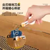 Artefacto abridor de caja mini de succión magnética cuchillo de desempacar express para desempacar paquete especial portátil multi-función arte cuchillo pequeño