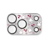 Protector de lente de metal con estampado de dibujos animados lindo adecuado para Apple 18PRO/18PROMAX