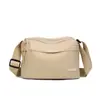 Bolso bandolera de lona estilo callejero japonés para hombre y mujer, bolso de hombro moderno, bolso mensajero pequeño casual para exteriores, camping, estilo Ins