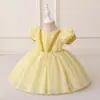 Novo Vestido Robe Feminino da Amazon, Vestido Princesa Infantil Estampado, Fantasia de Festa de Feriado para Meninas