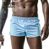 Calça Arlo de algodão com bolso embutido, boxer masculino, calça interna, verão, respirável, shorts soltos, cabeça