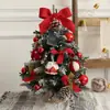 Decoraciones Navideñas Transfronterizas DIY Árbol de Navidad Pequeño 45/60cm Árbol de Navidad de Escritorio Adornos Decoración de Ventana
