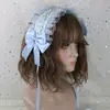 Diadema Lolita Flor Matrimonio Cupido Ángel Mango LO Niang Todo-partido Encaje kc Diadema Lazo Joyería para la Cabeza Lolita