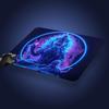 Mouse Pad Série Animal Colorido Estilo Criativo Chama Azul Pequeno para Escritório Antiderrapante Resistente à Sujeira Espessado Atacado