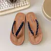 Nuevas Chanclas 2025 para Dormitorio Femenino Ligeras Antideslizantes Cómodas Lindas Shirley Mei Combinación Libre Versátil Espiga