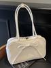 2025 Nuevo Bolso Boston Simple de Nicho Estilo Ballet con Lazo Versátil Estilo Occidental Bolso de Hombro de Alta Gama Bolso de Mujer