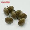 Foshan Fábrica Venta al por Mayor Clavos de Burbuja de Cabeza Redonda, Clavos de Hierro para Sofá Pintados a Prueba de Óxido, Clavos Decorativos de Cobre Puro para Puerta Antigua Americana
