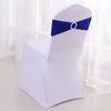 Correas de Hebilla de Diamante Gratis de Amazon Transfronterizas Funda Elástica para Silla de Hotel Boda Anillo de Correa de una Sola Capa Mariposa