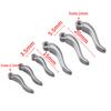 5 pendientes de pimienta de acero inoxidable, colgante de gota de aceite, accesorios para collar DIY, accesorios para el cabello, llaves al por mayor