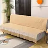 Capa para Sofá-Cama de Cobertura Total Dobrável Antiderrapante Universal para Todas as Estações Simples Pequeno Individual Três Pessoas Uso Duplo Sem Braços