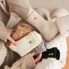 Meias Femininas de Outono e Inverno Cor Sólida Forradas com Lã Grossas Quentes Cano Médio Estilo Japonês Coração Inverno Terry Slouch Meias para Gestante
