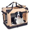 Exportación Transfronteriza Exclusivamente para Transporte Aéreo: Jaulas para Mascotas Plegables y Portátiles, Adecuadas para Bichón Frisé, Perreras Grandes para Perros Montadas en Coche y Uso de Transporte