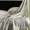 Colcha de Doble Aire Acondicionado para Dormir Desnudo Lyocell Tencel Estampado Digital Floral Americano 50S Lavable a Máquina Colcha de Fibra de Soya