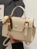Bolso Pequeño de Aspecto Elegante y con Estilo para Mujer 2025 Invierno Nueva Moda Bolso Cruzado Retro Bolso de Mano Casual Bolso Cuadrado Pequeño